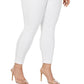 Calça Jeans Feminina Rosa Celebrity Branca Tamanho 14