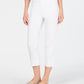 Calça Capri Chelsea Pull-On com Controle de Barriga Charter Club Feminina Branca Tamanho 4