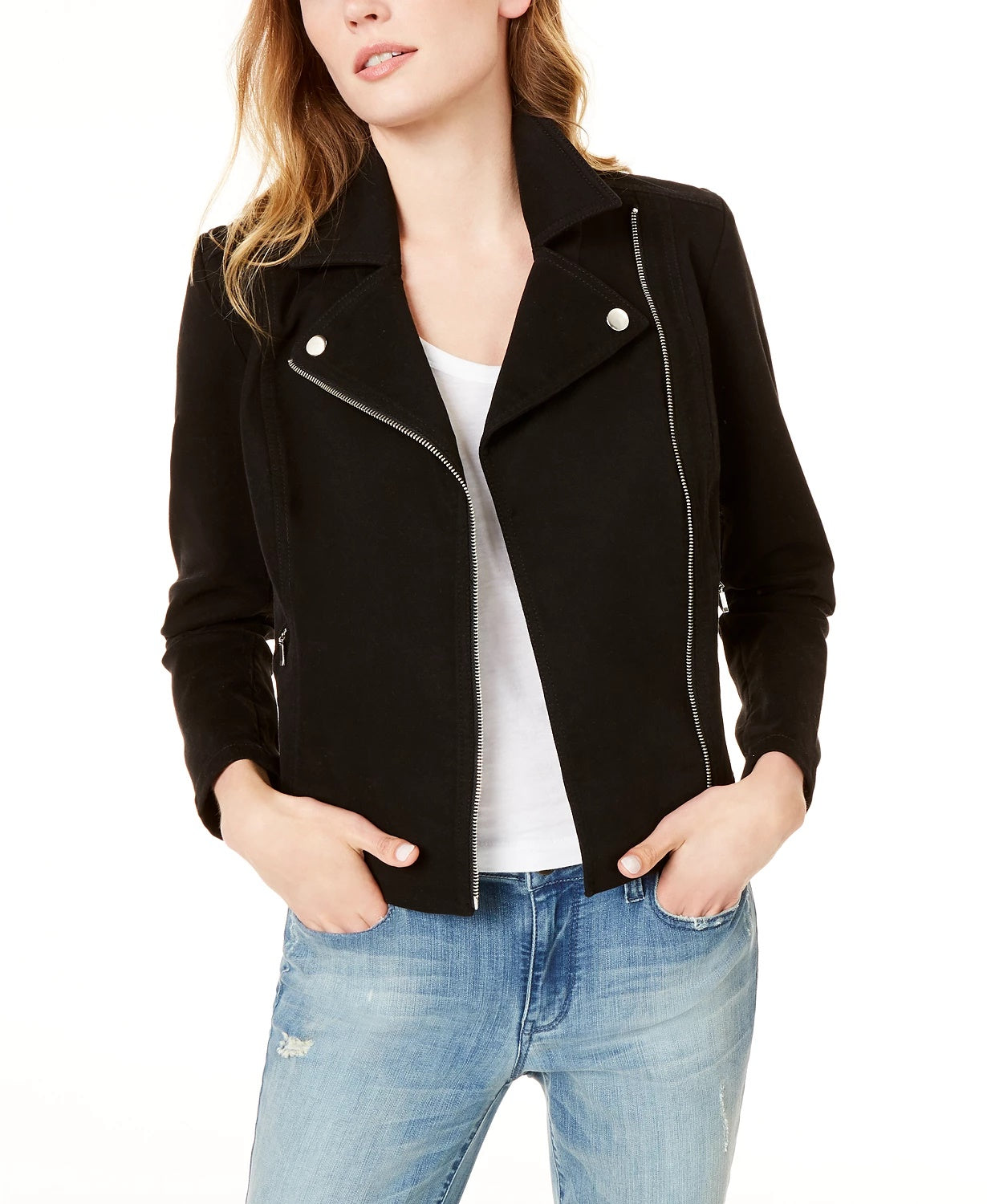 Jaqueta Jules Moto Feminina Maison Preta Tamanho XXG