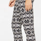 Calça skinny cropped feminina INC International Concepts, preta, tamanho 6, pequena