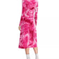 Vestido Amanda Tie-Dyed de Gola Alta Feminino RACHEL Roy Roxo Tamanho Médio