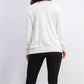 Karen Scott Suéter Feminino Petite Ottoman com Ponto Branco Tamanho Petite X-Large