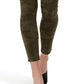 Calça jeans skinny feminina Sanctuary, cintura alta, verde, tamanho 25