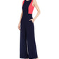 Macacão feminino Vince Camuto Colorblocked, tamanho médio, vermelho, 6
