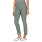 Calça feminina Chelsea Tummy Control Skinny Leg Tornozelo Charter Club Verde Tamanho 6