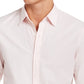 Camisa Masculina Michael Kors Classic Solid Stretch Rosa Tamanho P