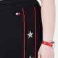 Calça de corrida feminina Tommy Hilfiger Plus Size preta, tamanho 2X