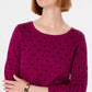 Suéter Karen Scott Dot Dream Feminino Vermelho Tamanho XS