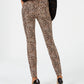 Calça jeans skinny feminina Incessential Leopard da INC International Concepts, marrom, tamanho 16