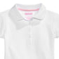 Camisa polo interlock feminina Nautica, branca, tamanho médio