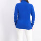 Karen Scott Suéter Feminino Gola Alta Azul Tamanho XX-G