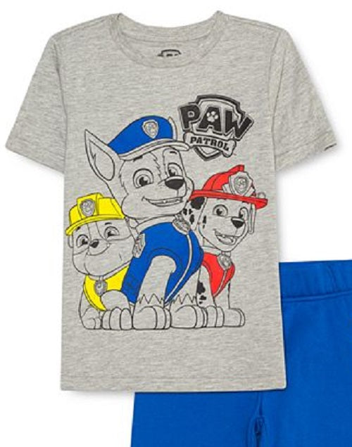 Conjunto de 3 peças de moletom com capuz e calça de moletom da Patrulha Canina da Nickelodeon para meninos, tamanho 7, azul