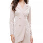 Vestido de smoking City Studios Juniors, tamanho X-S