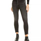 Calça jeans skinny feminina Vigoss Jeans Marley com botões expostos, azul, tamanho 31