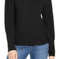 Suéter feminino com manga bufante Style &amp; Co, preto, tamanho grande