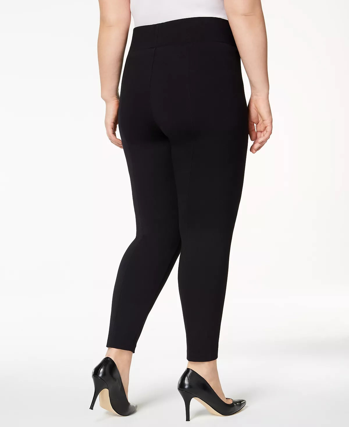 Leggings Alfani Plus Size Ponte-Knit Pretas Tamanho 4X