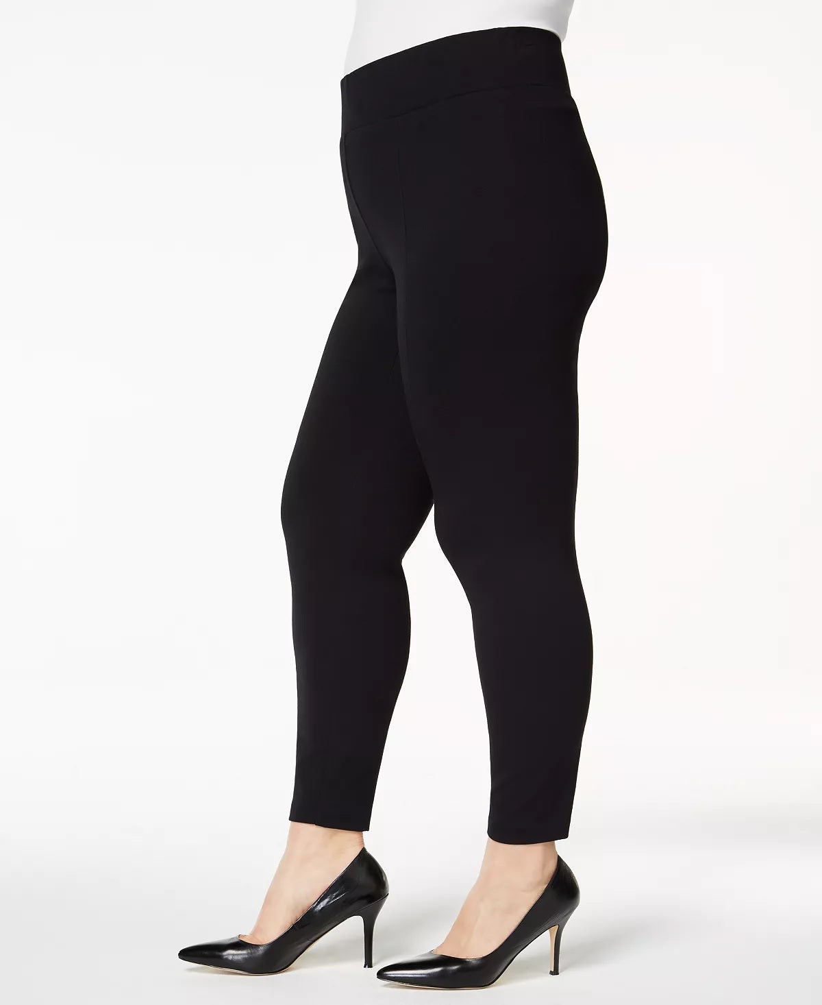 Leggings Alfani Plus Size Ponte-Knit Pretas Tamanho 4X