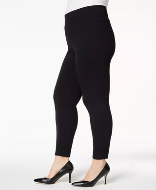 Leggings Alfani Plus Size Ponte-Knit Pretas Tamanho 4X