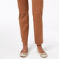 Calça feminina Charter Club Pull On Ponte Knit vermelha tamanho 2 Petite