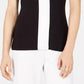 INC International Concepts Regata feminina Petite Colorblocked, preta, tamanho pequeno pequeno