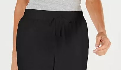 Shorts Karen Scott Petite Skimmer Feminino Preto Tamanho 44