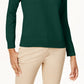 Karen Scott Suéter Feminino Gola Alta Verde Tamanho P