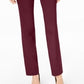 Calça feminina JM Collection Tummy Control Curvy Fit Cherry Pie tamanho 2 Petite