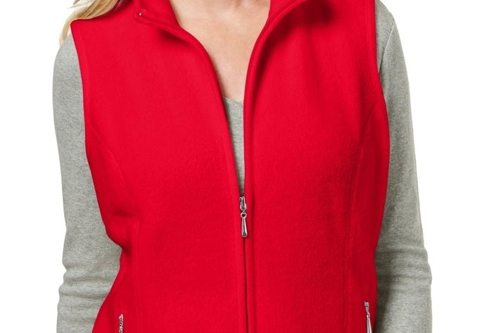 Colete Karen Scott Feminino Vermelho Tamanho Médio