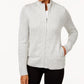 Karen Scott Cardigan Feminino com Zíper Frontal Branco Tamanho XS