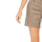 Shorts chino feminino Style &amp; Co. cinza, tamanho 14