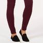 Calça skinny feminina Petite SeaPonte-Knit Style &amp; Co, tamanho vinho, PS