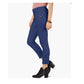 Calça skinny feminina Style &amp; Co com bainha dobrada, azul, tamanho 6