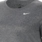 Camiseta Nike Feminina Running Fitness Cinza Escuro Tamanho GG