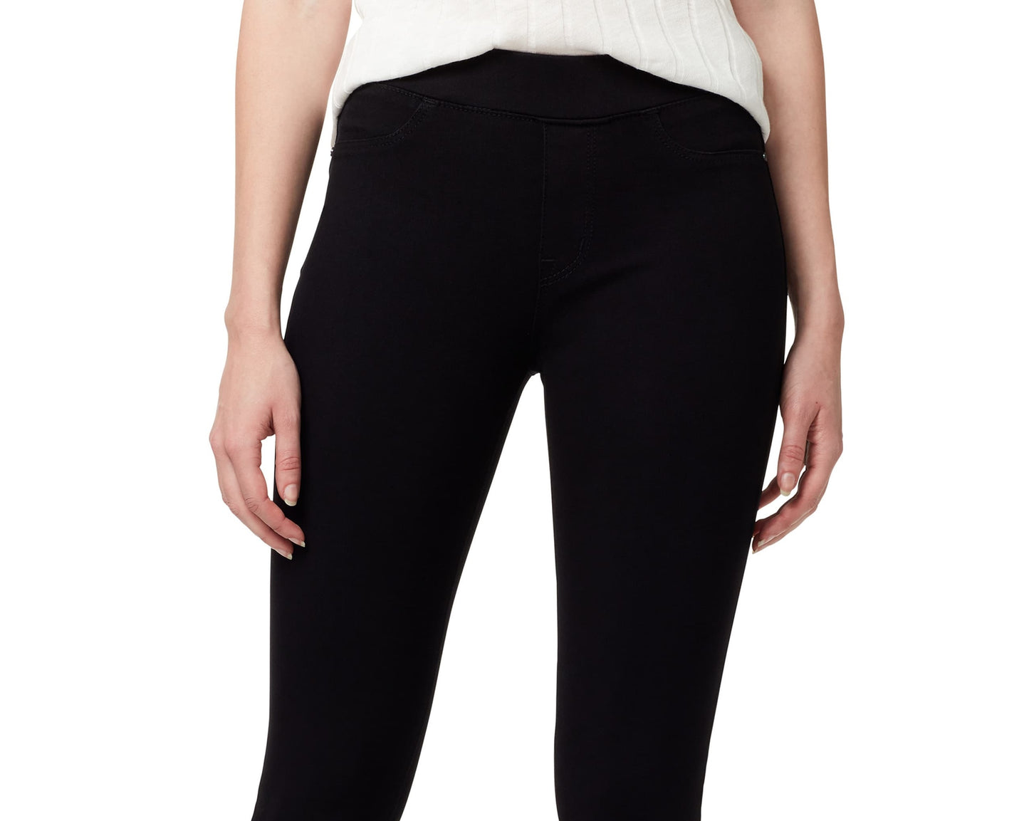 Leggings jeans femininas Sanctuary Smart Flex com tornozelo, pretas, tamanho 26