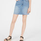 Minissaia jeans infantil Tinseltown azul tamanho 9