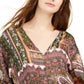 Top de lurex com amarração frontal Polly &amp; Esther Junior, conjunto verde, tamanho extragrande
