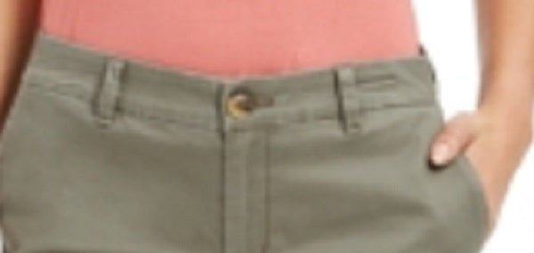 Shorts chino feminino Style &amp; Co. verde tamanho 16