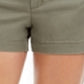 Shorts chino feminino Style &amp; Co. verde tamanho 16