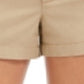 Shorts chino feminino Style &amp; Co. marrom tamanho 18