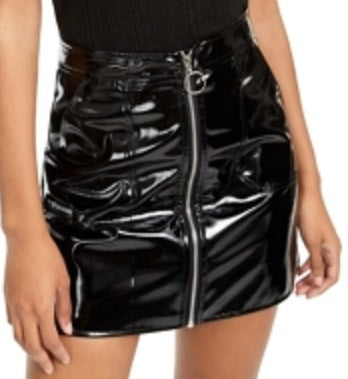 Top Halter Say What Junior's Shine Preto Tamanho Grande