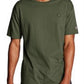 Camiseta Champion Masculina Classic com Logotipo C Bordado Verde Cargo Tamanho Médio