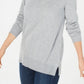 Karen Scott Suéter Feminino Gola Redonda Manga Longa Cinza Tamanho XS