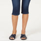 Calça jeans feminina Charter Club Atlantic Skimmer, azul, tamanho 16, pequena