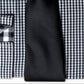 Conjunto de camisa social xadrez moderna e gravata de bolinhas masculina Nick Graham, tamanho XX-G