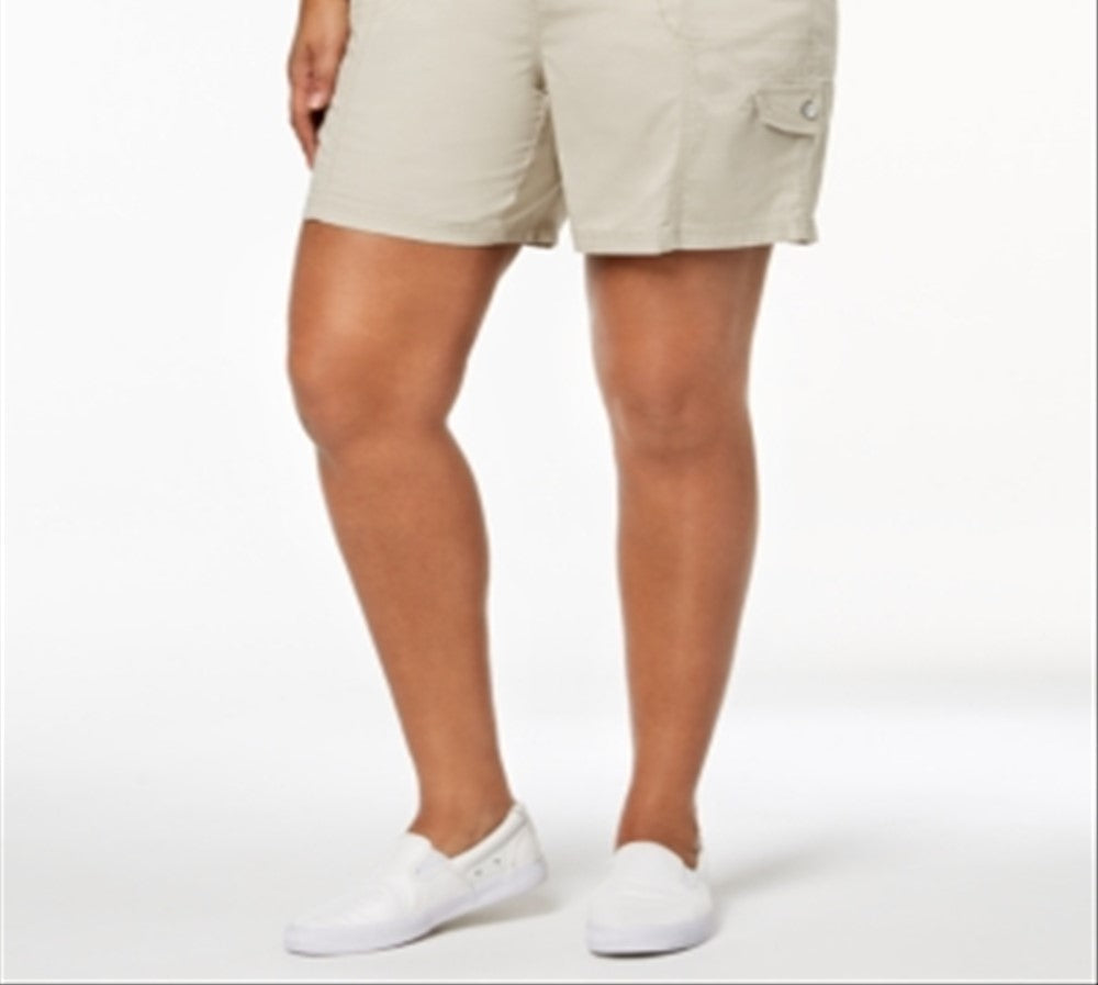 Shorts femininos Style &amp; Co marrom tamanho 24W