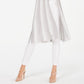 Cardigan Duster Listrado Metálico Feminino INC International Concepts, Prata, Tamanho Pequeno G