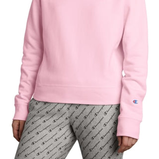 Camiseta Champion Life Reverse Weave Crew Rosa Tamanho X-S