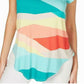 Camiseta estampada feminina Alfani amarela tamanho GG
