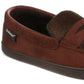 Chinelo mocassim masculino Isotoner Houndstooth Jasper marrom tamanho 11