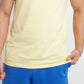 Camiseta masculina Champion Classic Muscle, amarela, tamanho pequeno